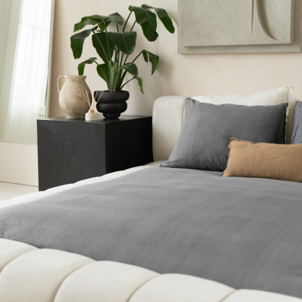 Dreamhouse Denim Stone Washed Antraciet 140 x 220 cm - Afbeelding 4