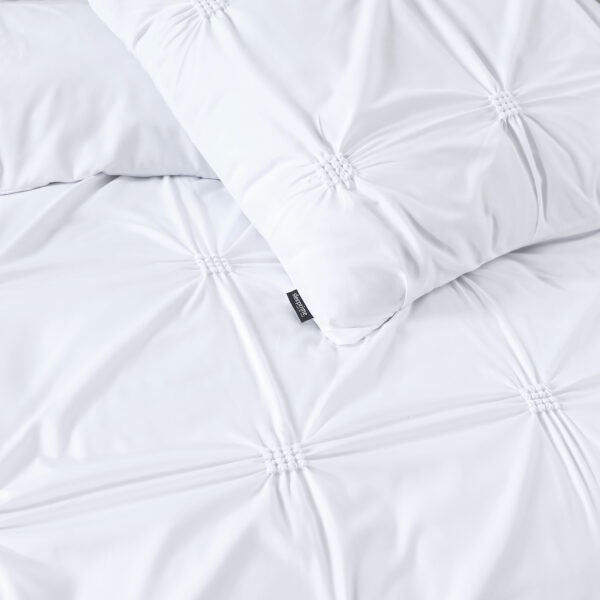 Sleeptime Punch pintuck Wit 240 x 200/220 cm - Afbeelding 4