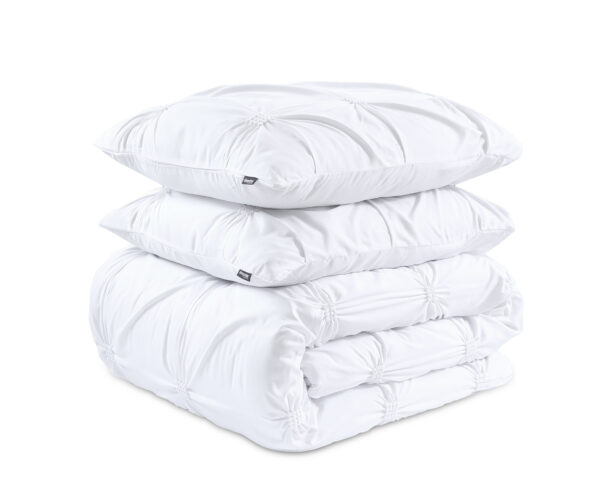 Sleeptime Punch pintuck Wit 240 x 200/220 cm - Afbeelding 5