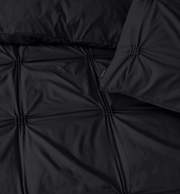 Sleeptime Punch Pintuck Zwart 140 x 200/220 cm - Afbeelding 4
