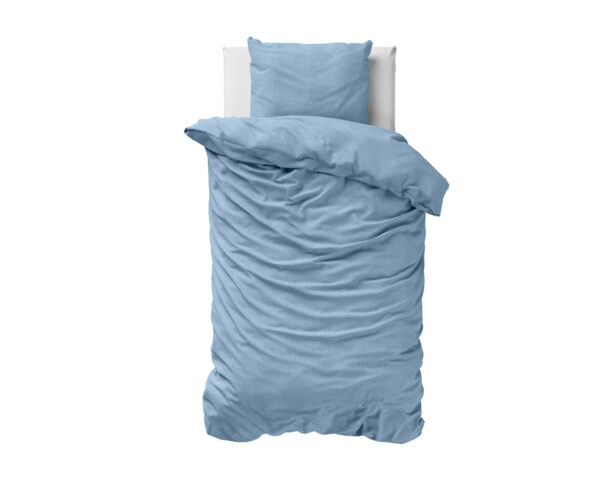 Dreamhouse Mousseline Perkal Sky Blauw 140 x 200/200 cm - Afbeelding 3