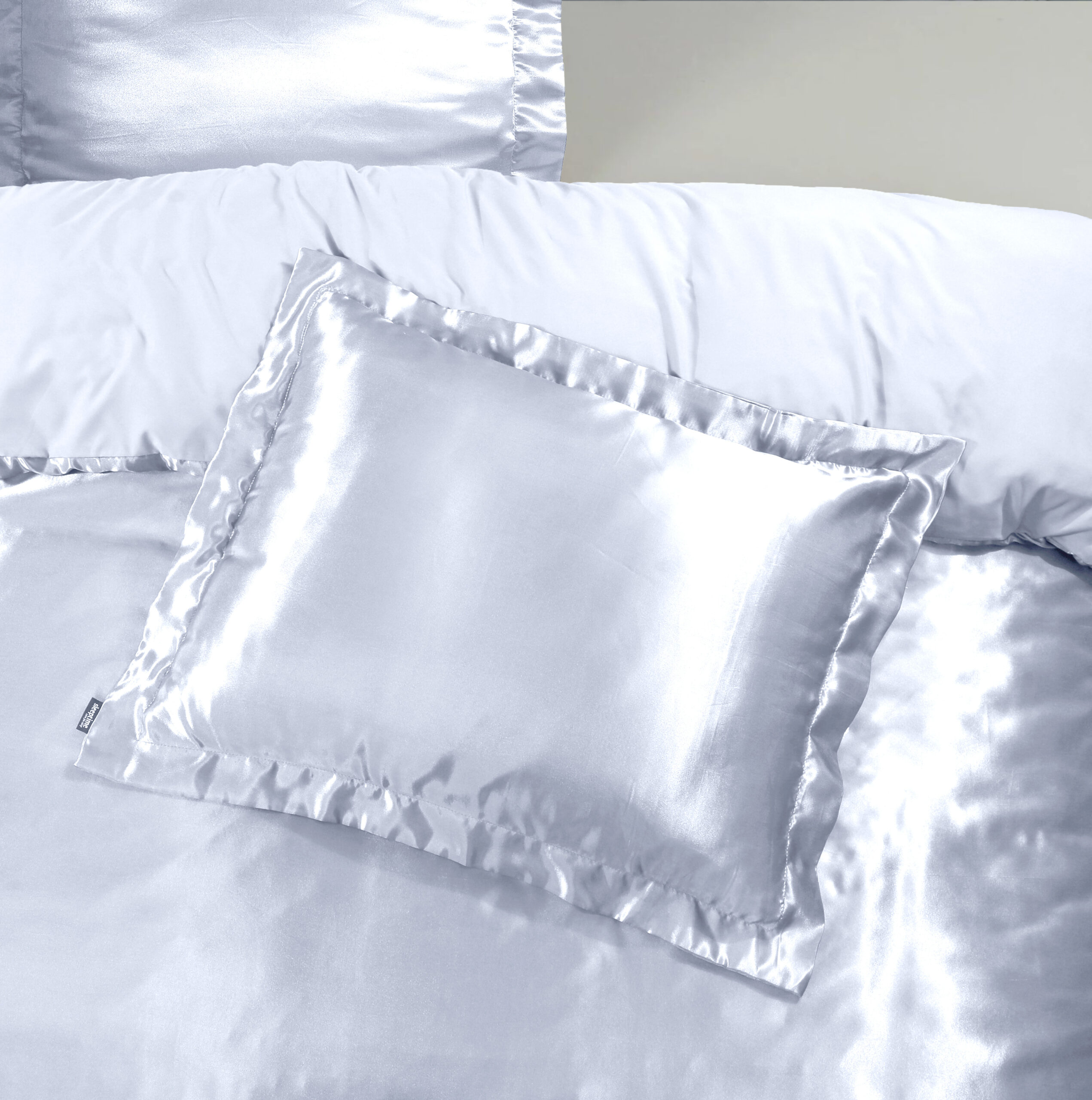Sleeptime Glossy Wit Kussensloop 60 x 70 cm - Afbeelding 3
