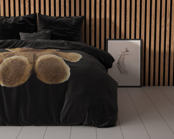 Sleeptime Brave Teddy Zwart 200 x 200/220 cm - Afbeelding 3
