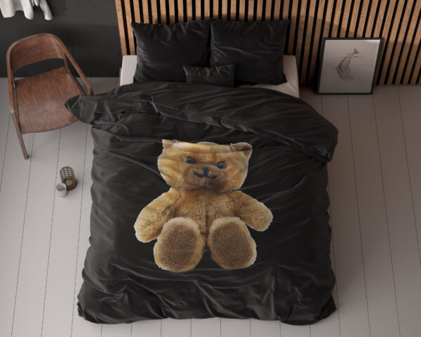 Sleeptime Brave Teddy Zwart 200 x 200/220 cm - Afbeelding 5