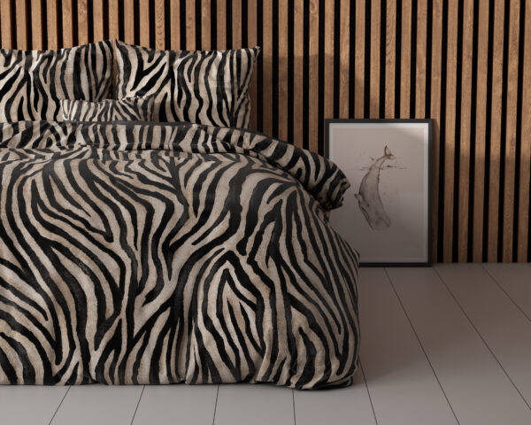 Sleeptime Zebra icon Zwart 140 x 200/220 cm - Afbeelding 3