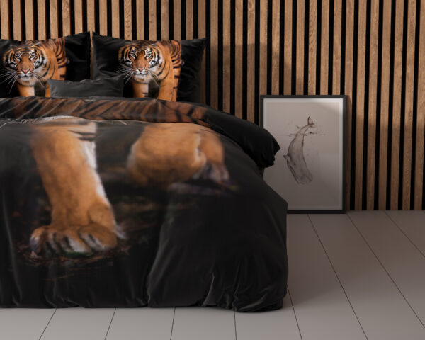 Sleeptime Tiger icon Zwart 140 x 200/220 cm - Afbeelding 3