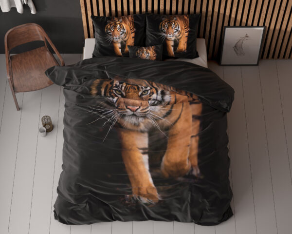 Sleeptime Tiger icon Zwart 140 x 200/220 cm - Afbeelding 5