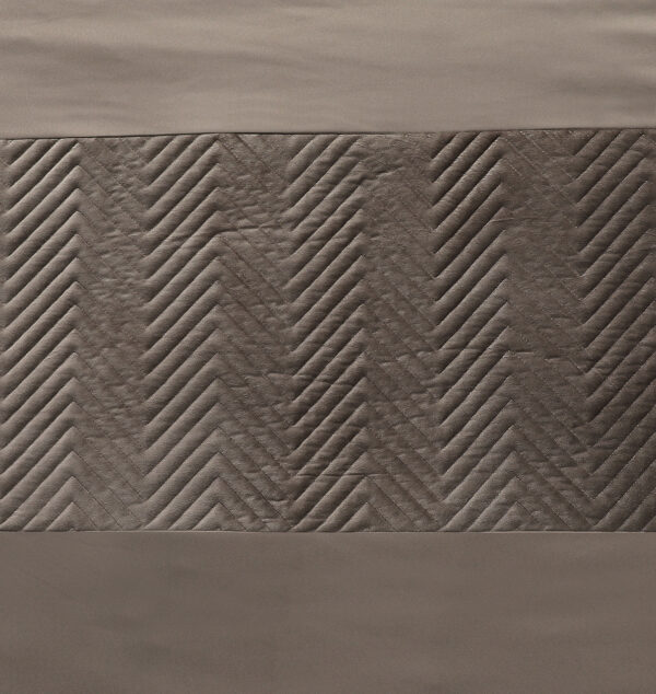 Sleeptime Velvet Crossline Taupe 240 x 200/220 cm - Afbeelding 4