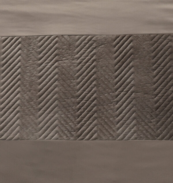 Sleeptime Velvet Crossline Taupe 240 x 200/220 cm - Afbeelding 4