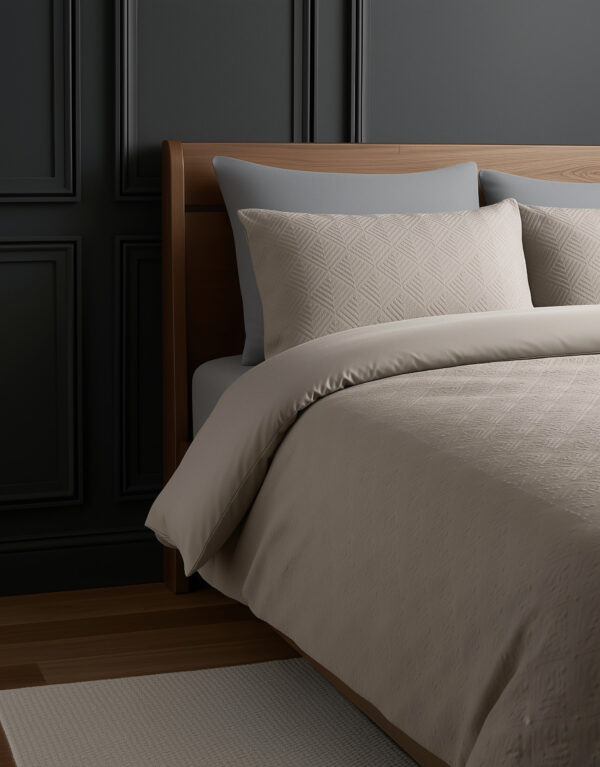 Milano 3D Taupe/Grijs 240 x 200/220