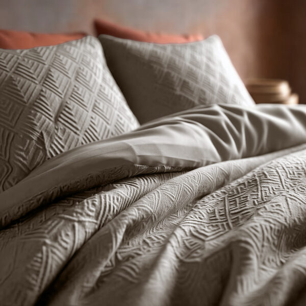 Sleeptime Milano 3D Taupe/Grijs 240 x 200/220 cm - Afbeelding 4