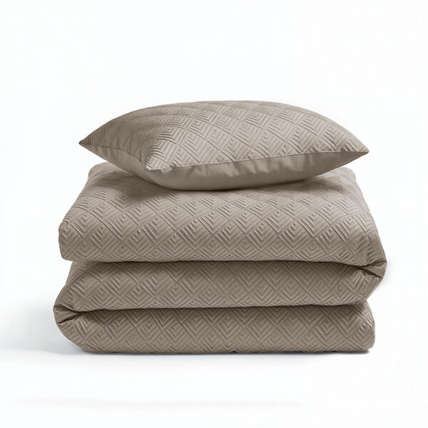 Sleeptime Milano 3D Taupe/Grijs 240 x 200/220 cm - Afbeelding 5