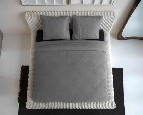 Primaviera Deluxe Waffle Grijs 240 x 200/260 cm - Afbeelding 3
