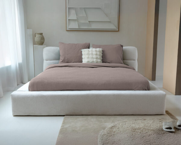 Waffle Taupe 240 x 200/260