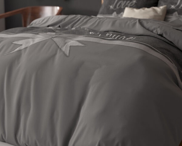 Sleeptime Pure Love Grijs 200 x 200/220 cm - Afbeelding 5