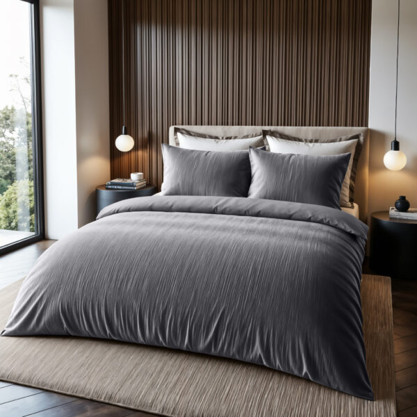 Sleeptime Velvet Cartier Antraciet 140 x 220 cm - Afbeelding 5
