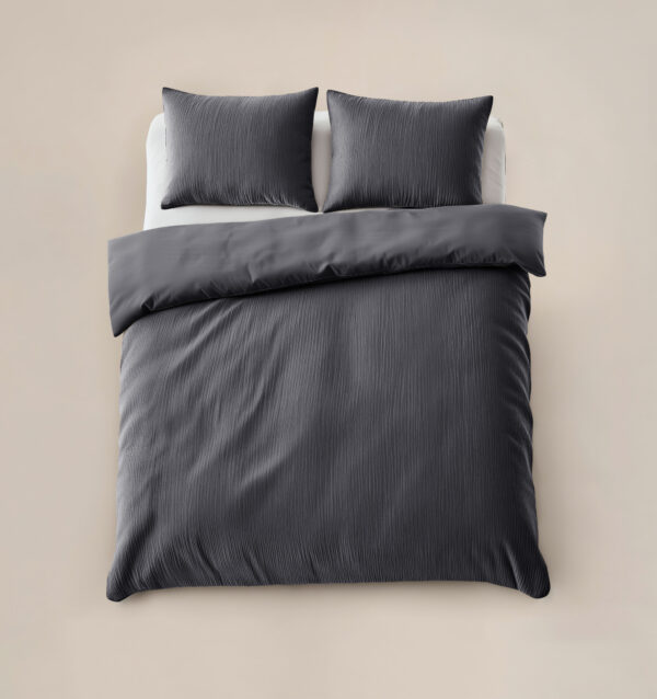 Sleeptime Velvet Cartier Antraciet 240 x 220 cm - Afbeelding 3