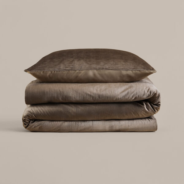Sleeptime Velvet Cartier Taupe 140 x 220 cm - Afbeelding 5
