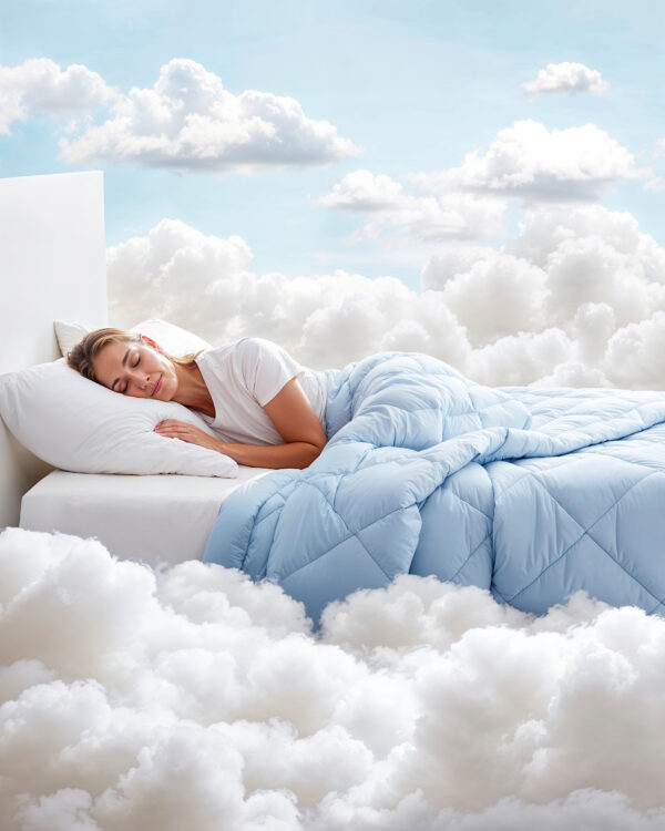 Qmax Dekbed Blauw 200 x 200