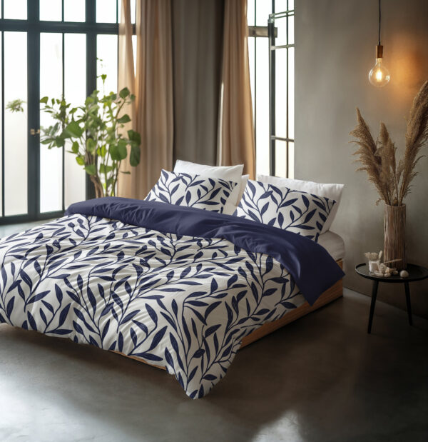 Blue Willow Blauw 200 x 200/220
