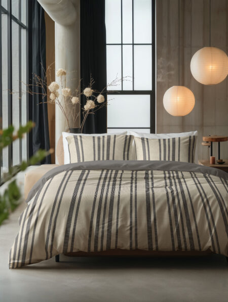 Linear Linen Zand 140 x 200/220
