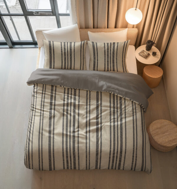 Sleeptime Linear Linen Zand 240 x 200/220 cm - Afbeelding 3