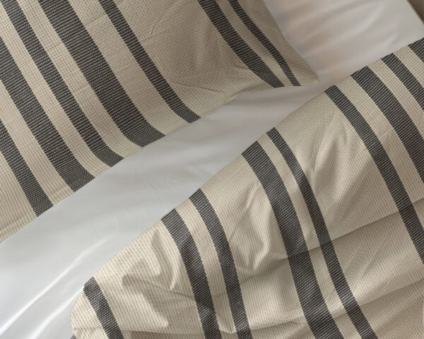 Sleeptime Linear Linen Zand 240 x 200/220 cm - Afbeelding 4