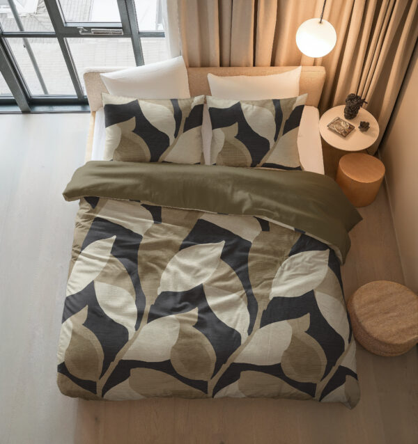 Sleeptime Graphic Garden Antraciet 240 x 200/220 cm - Afbeelding 3