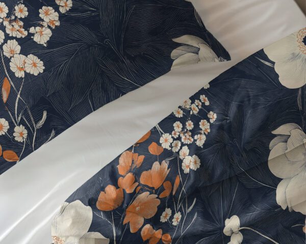 Sleeptime DD Flora Blauw 200 x 220 cm - Afbeelding 5