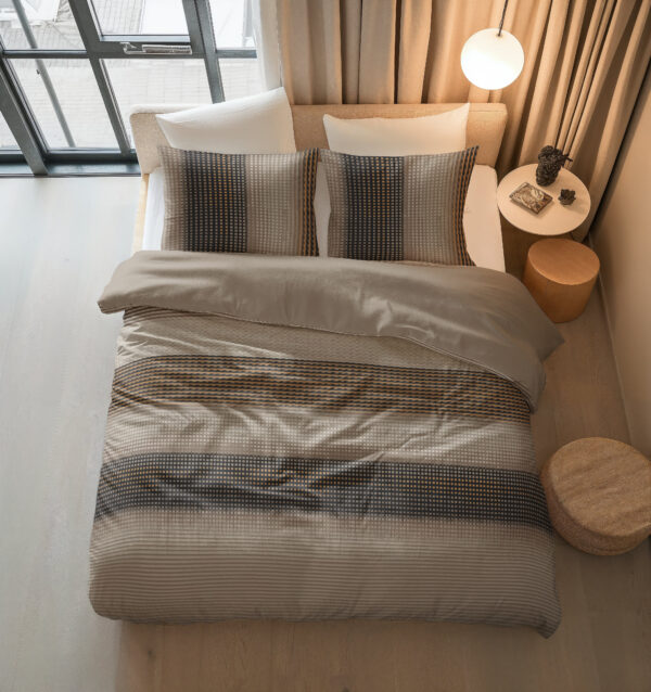 Sleeptime DD Mauro Taupe 200 x 220 cm - Afbeelding 4