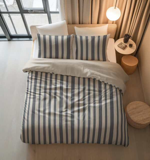 Sleeptime DD Vintage line Beige/Antraciet 200 x 220 cm - Afbeelding 4