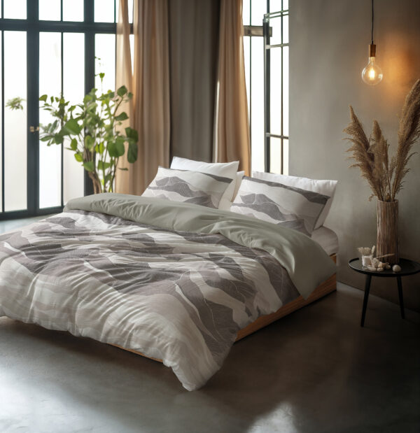Sleeptime DD Hills Taupe/Grijs 240 x 220 cm - Afbeelding 3