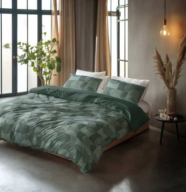 Sleeptime DD Cuba Groen 240 x 220 cm - Afbeelding 4