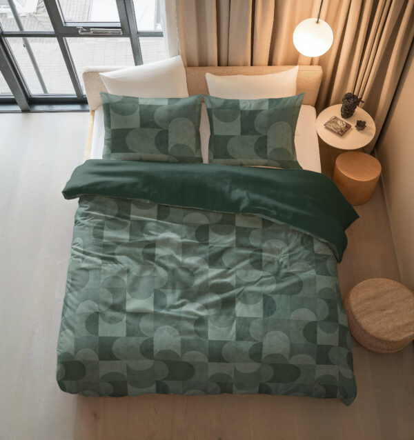 Sleeptime DD Cuba Groen 240 x 220 cm - Afbeelding 5