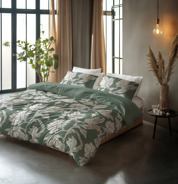 Sleeptime DD Florasty Groen 140 x 220 cm - Afbeelding 3