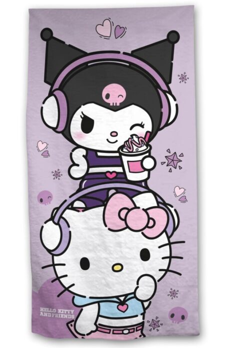 Hello Kitty handdoek 70 x 140 cm