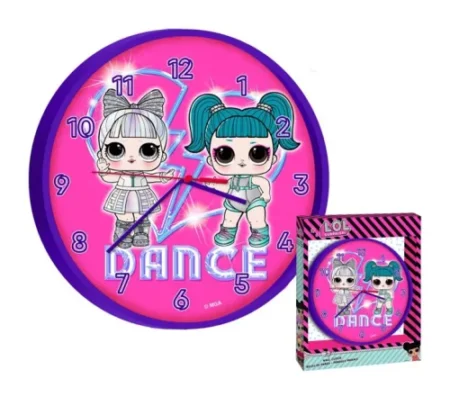 LOL Surprise Dance wandklok 25 cm