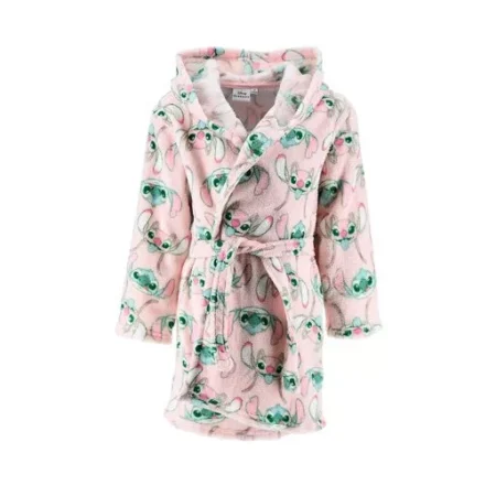 Lilo & Stitch Alien Roze badjas 3 - 8 jaar - polyester