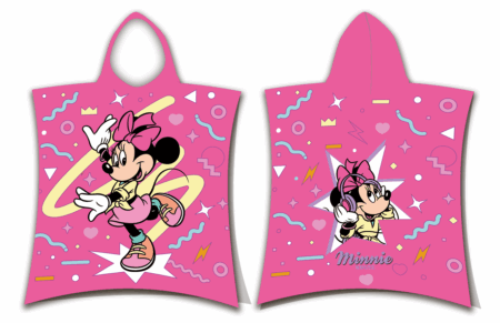 Minnie Mouse poncho 50 x 115 cm - katoen