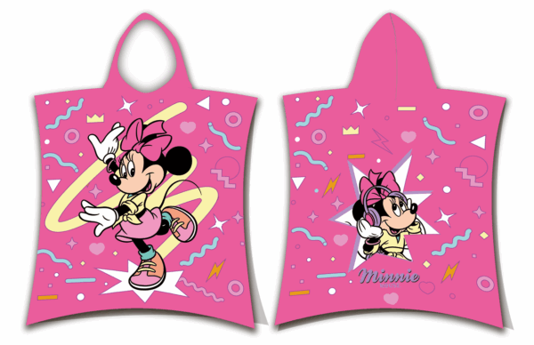 Minnie Mouse poncho 50 x 115 cm - katoen