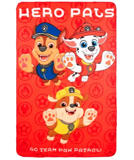 Paw Patrol fleece deken 100 x 150 cm