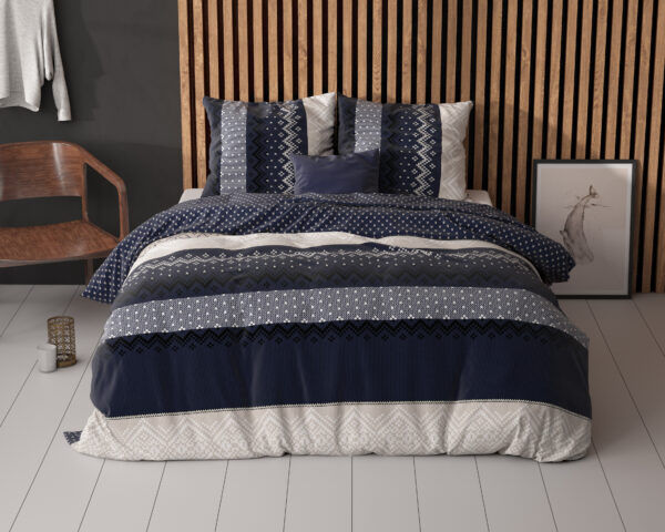 Sleeptime Elisabeth Navy 140 x 220 cm - Afbeelding 5