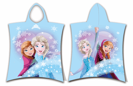 Frozen poncho 50  x 115 cm