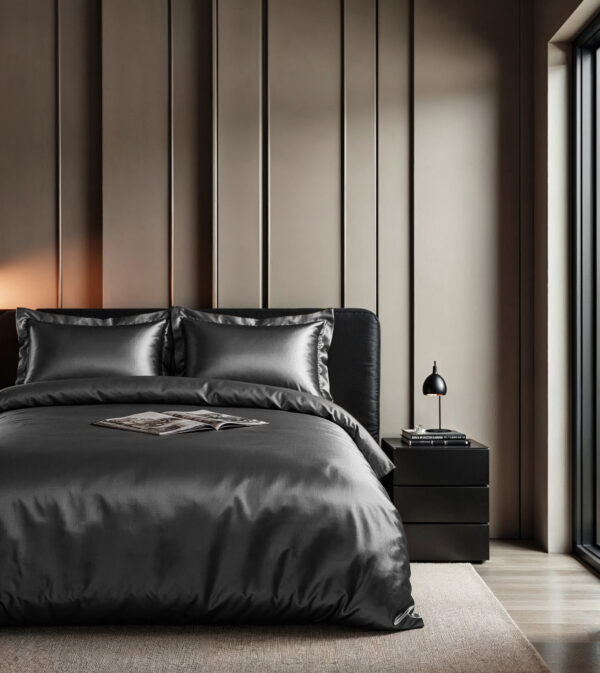 Sleeptime Glossy Antraciet 140 x 220 cm - Afbeelding 4