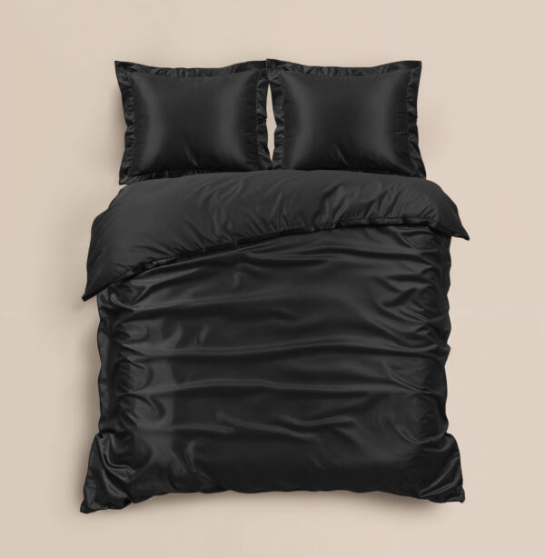 Glossy Zwart 140 x 220
