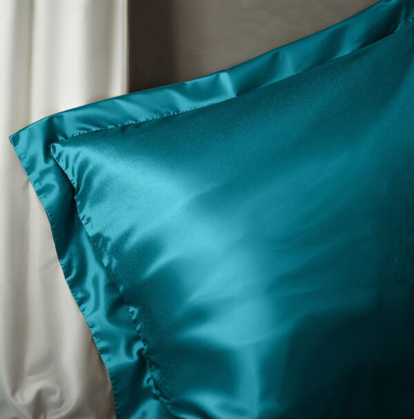 Sleeptime Glossy Petrol 200 x 220 cm - Afbeelding 4