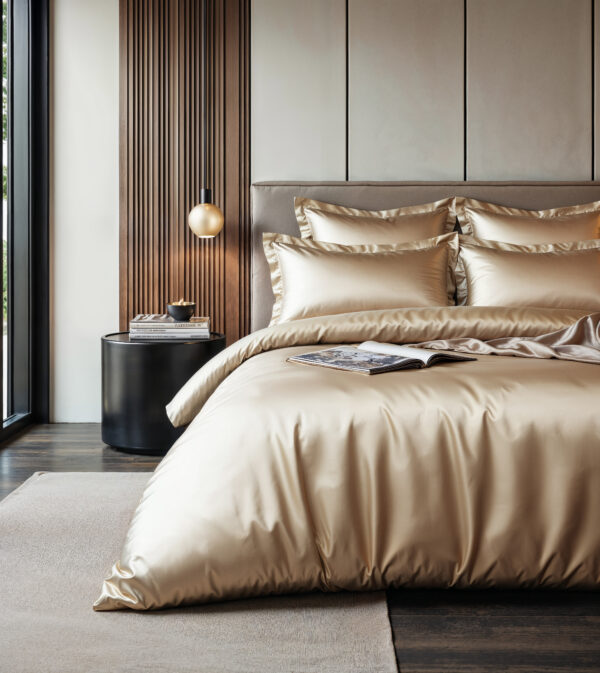Sleeptime Glossy Taupe 240 x 220 cm - Afbeelding 3