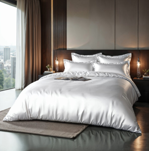 Sleeptime Glossy Wit 140 x 220 cm - Afbeelding 3