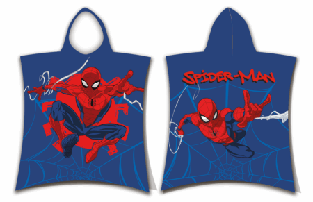 Spiderman poncho  50 x 115 cm - katoen