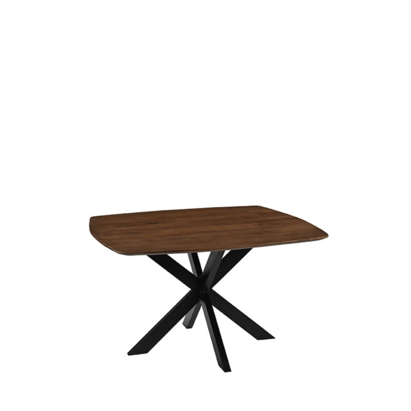 LABEL51 Eetkamertafel Blake - Nature - Mangohout - 130x130 cm Blake